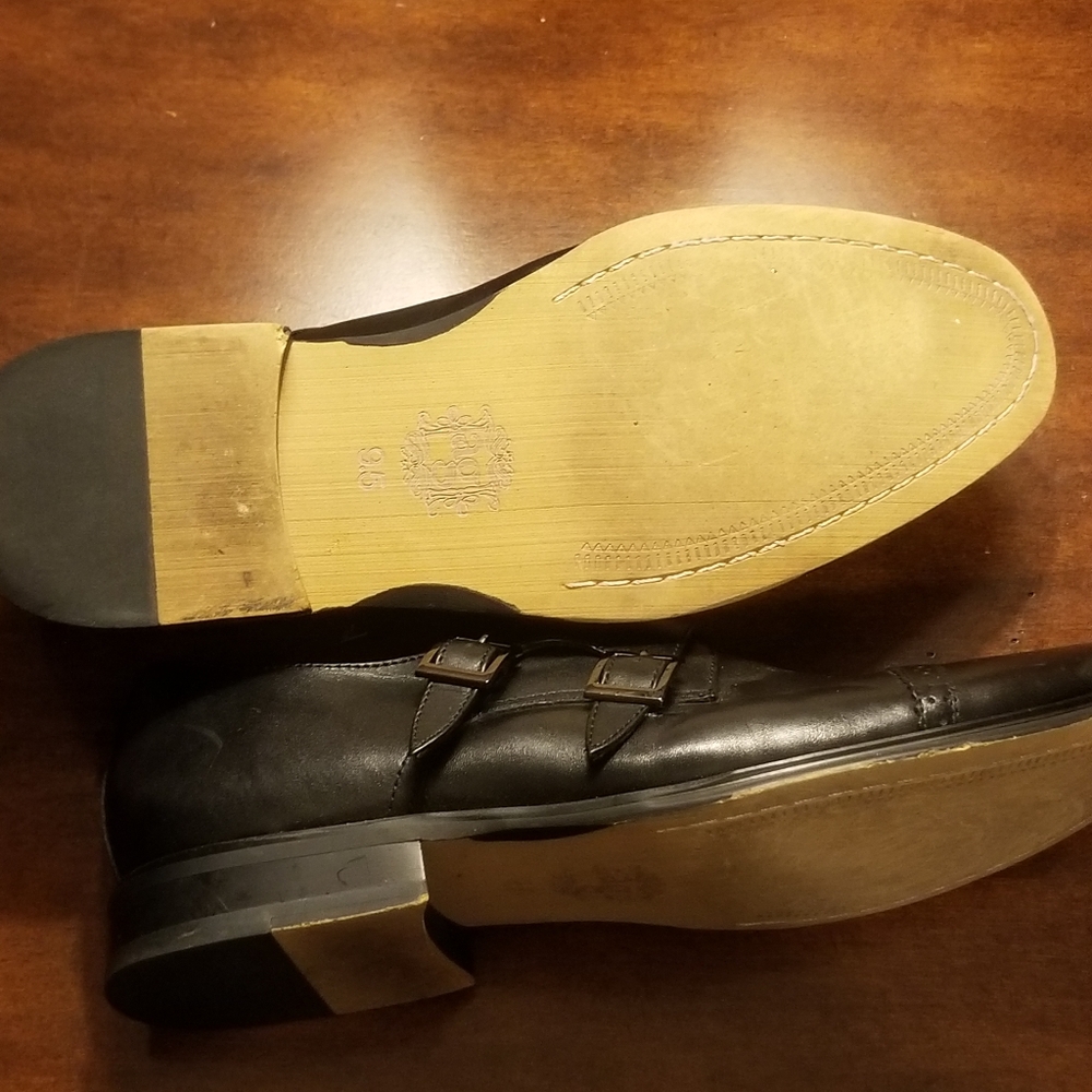 MEN'S ASHER GREEN DRESS SHOES SZ.9.5 - Picture 5 of 7